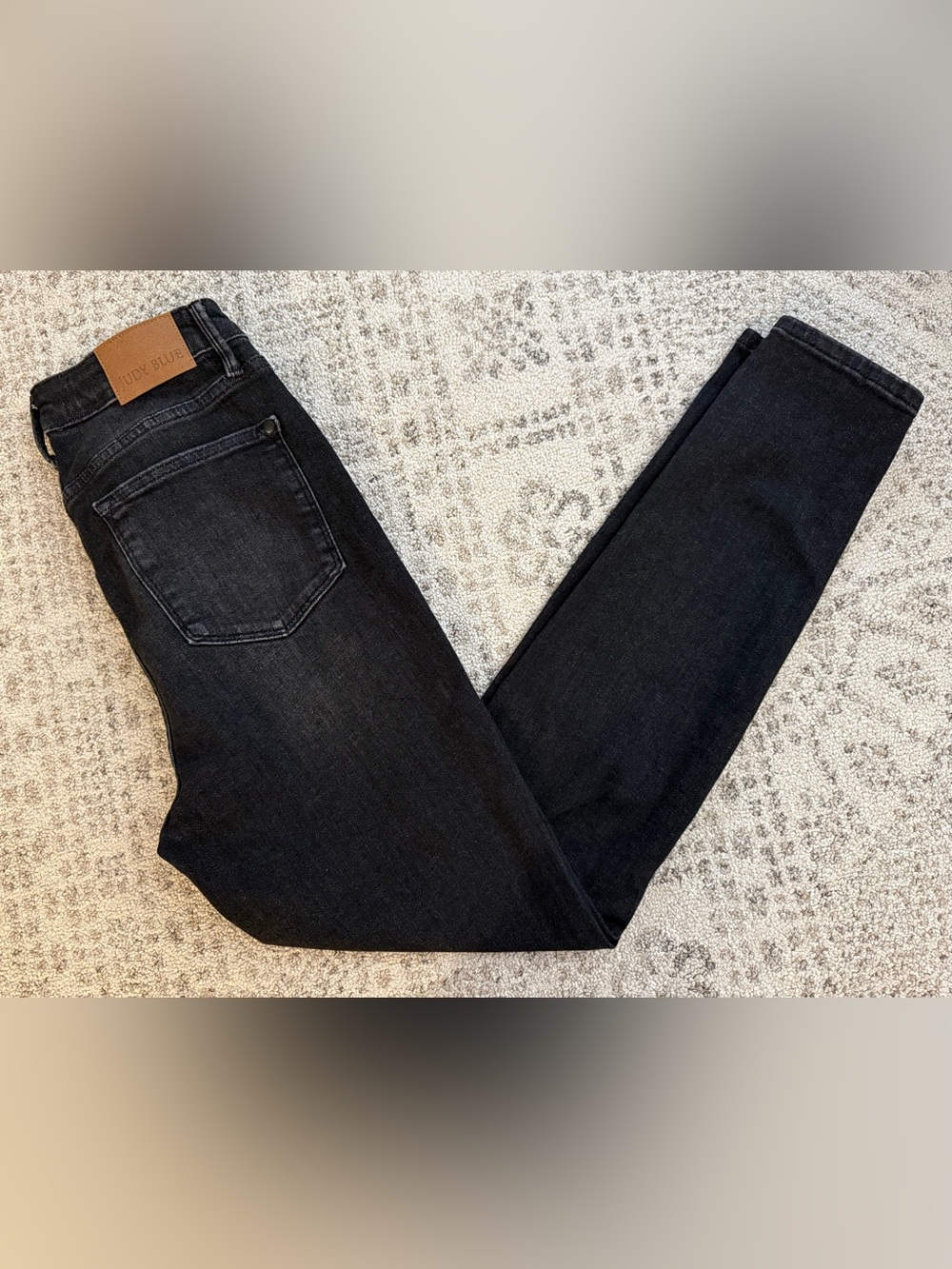 Judy Blue Skinny Fit Black Jeans Sz 7/28